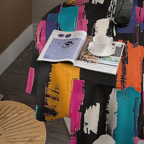 Nappe ronde imperméable haut de gamme pour mariage et réception - 8