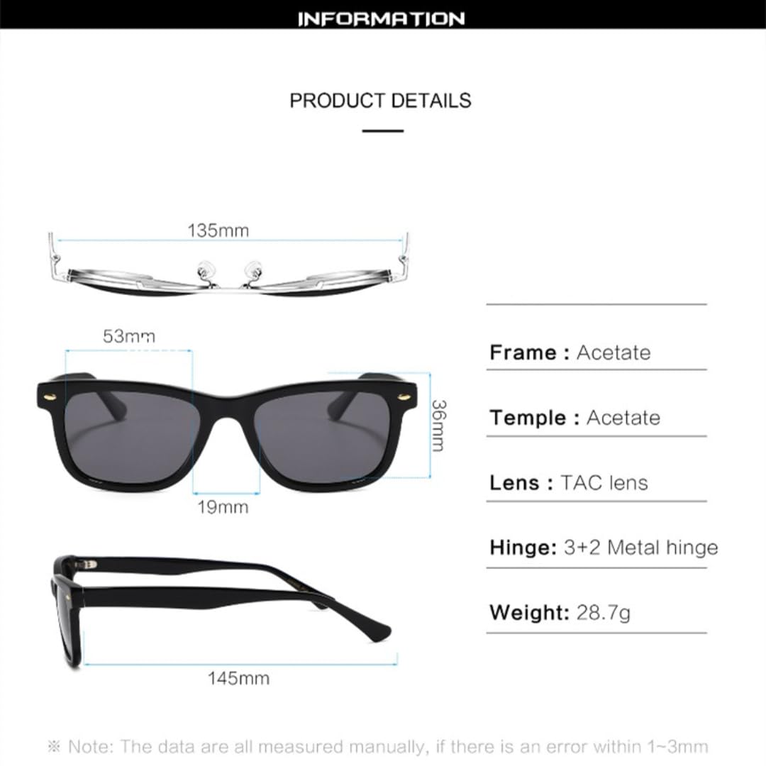 Gafas de sol con montura de titanio, protección UV400, polarizadas, para exteriores, montura pequeña de acetato, protección UV400.