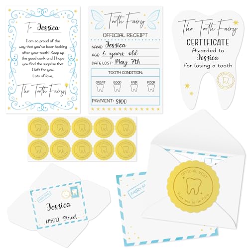QIMGIC Mini Tooth Receipt Set