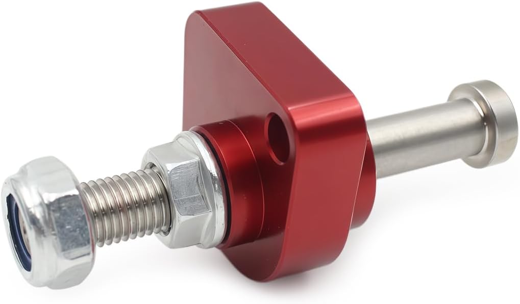 CNC Manual Cam Chain Tensioner For CBR600RR 2003-2023 CBR1000RR 2004-2007 VFR800 2002-2009 2008 CBR 600 1000 RR Red (Red)