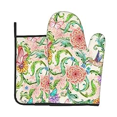 Paisley Green Floral