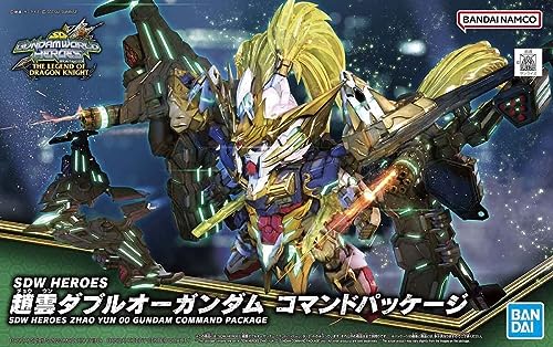 SD Gundam World Heroes #27 Zhao Yun 00 Gundam Model Kit miniatura 2