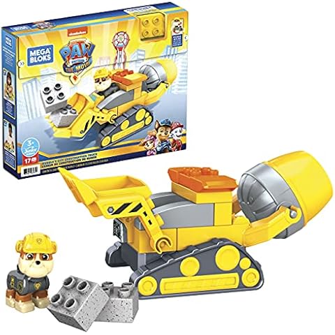 MEGA Bloks La Patrulla Canina Camión de construcción de Rubble Vehículo de juguete de bloques de construcción Cover