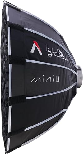 Miniatura 3 de Aputure Light Dome Mini III Softbox, modificador Bowens Mount Softbox con configuración de plegado rápido para luz de fotografía Aputure Amaran 100x