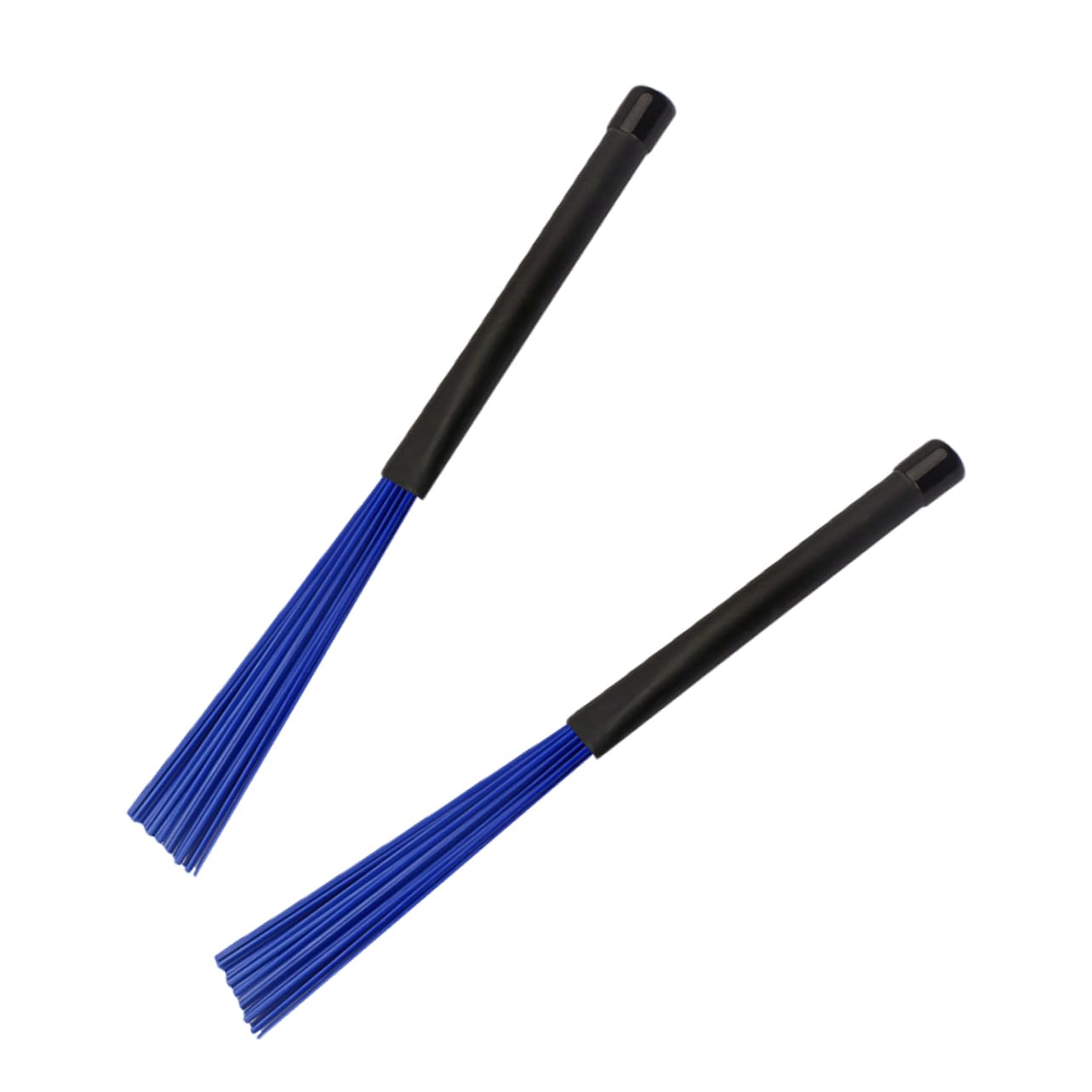 Toyvian 10 szt. szczotka bębnowa, rolka drutu bębenkowego, pałeczki z nylonowej szczotki, pałeczki ze szczotką drucianą, pałeczki do bębna, drut werbla, stal nierdzewna, pojedyncze kijki