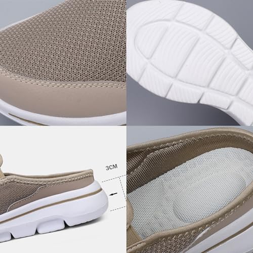 RZDYSQ Meaboots Men's Comfort Breathable Support Sports Sandals, Meaboots Men's Comfortable Orthopedic Slip-On Sneakers (Black,US-11)(Grey,8.5)4