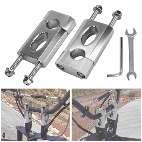 7/8" Handlebar Risers - 7/8" 22 mm Handlebar Mount Clamp