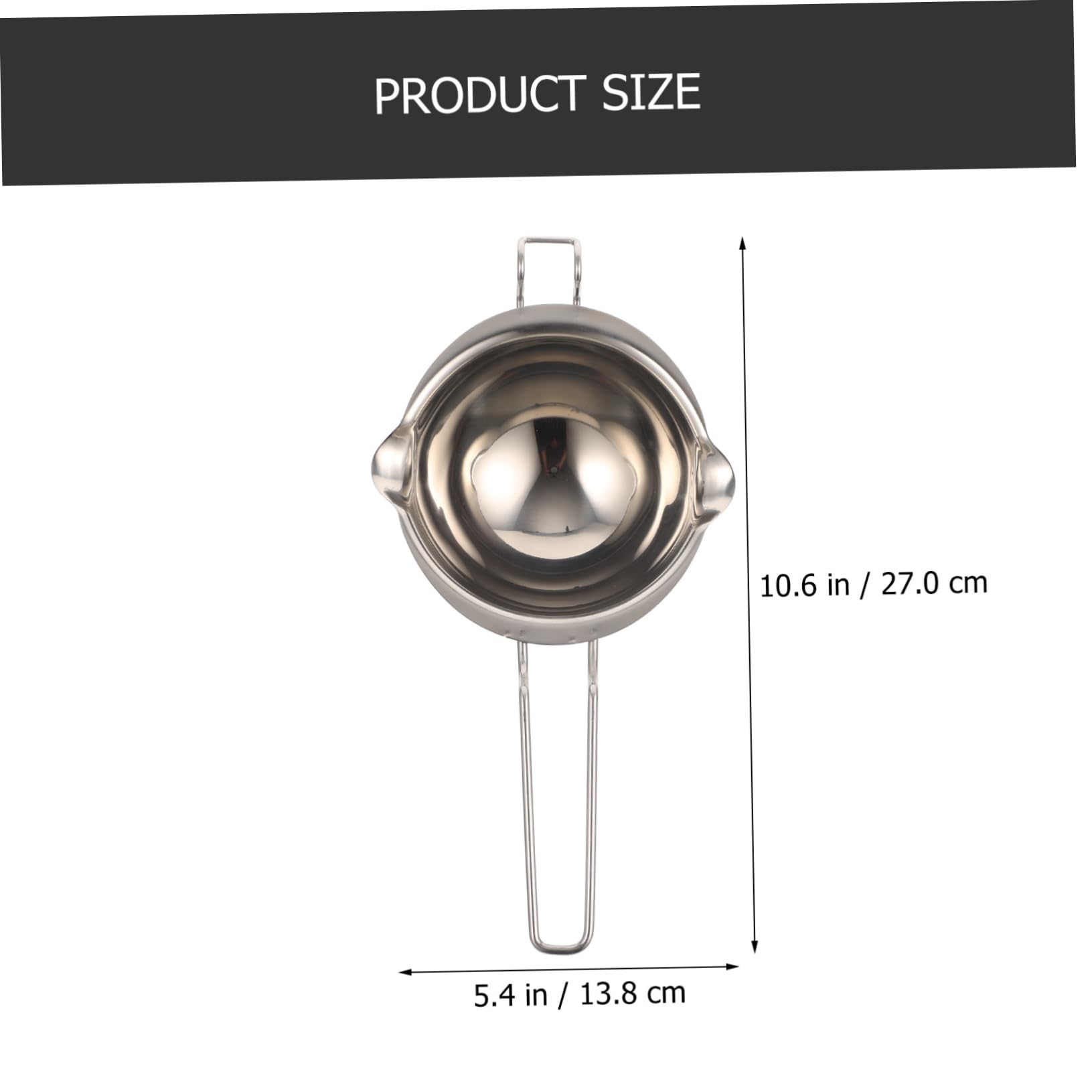 VINTORKY Butter Melting Pot Chocolate Warmer Integrated Molding for Uniform Heating