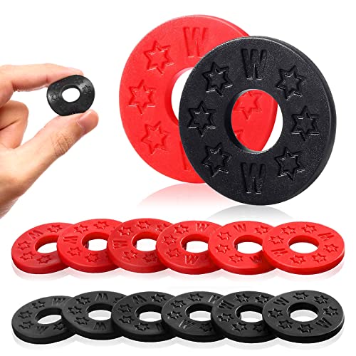 Guitar Part for 12 Pieces Guitar Strap Locks Bass Washers Pads Practice Replacement Parts