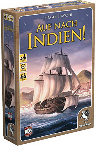 Pegasus Auf nach Indien! Niños Estrategia - Juego de tablero (Estrategia, Niños, 45 min, Niño/niña, 10 año(s), Alemán)