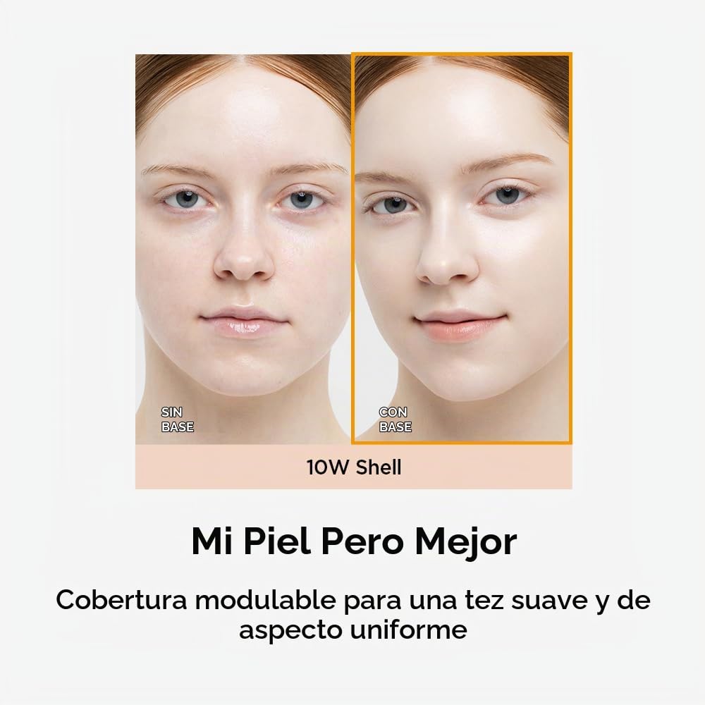 Jungsaemmool Piel Esencial Nuder Cojín Spf50 + Pa +++ Claro Sin Rifll Luz