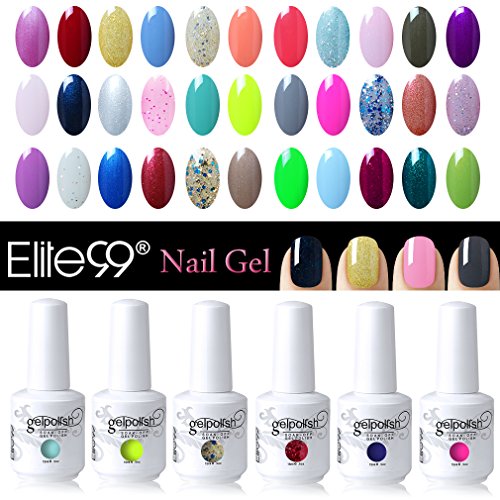 Elite99 Gelpolish - Smalto per unghie gel, per