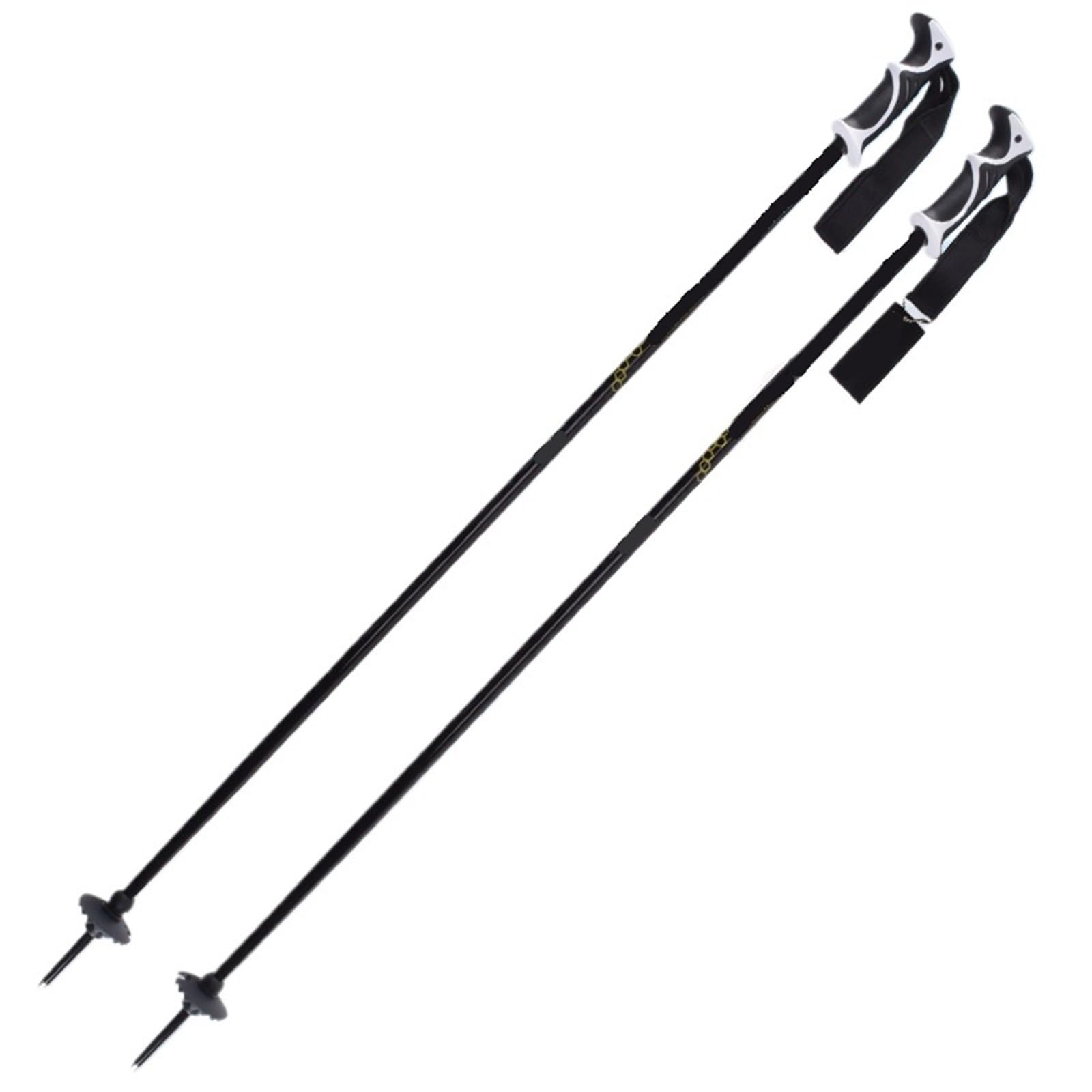 Bâtons de Ski réglables en Alliage d'aluminium et de magnésium, Jeu de Deux bâtons de 100 à 125 cm for Le Ski