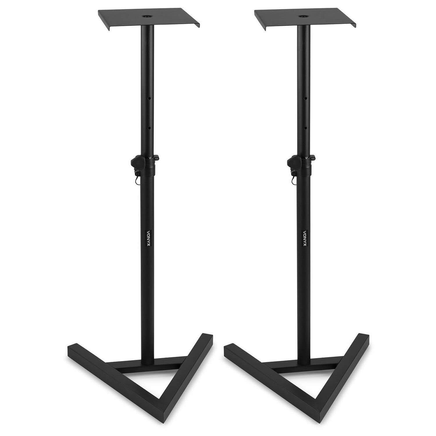 Vonyx SMS20 Set de Pied pour Moniteur Studio