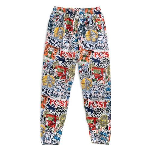 ChalkTalkSPORTS Hockey Lounge Pants | Hockey Life | Youth & Adult Sizes
