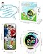 Ayybboo Jungen und Mädchen Fußball Wecker, Digitaler Nachtlicht Kinderwecker mit Schlummerfunktion, 6 Klingeltönen, 12/24 Stunden und Dual Alarm Digitaler Fußball Wecker