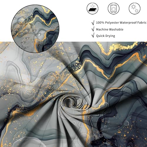 ASDCXZ Shower Curtain Marble 180x180 cm - Image 3