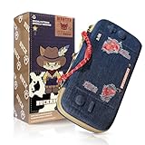 BJBT Switch 2対応 スリムケース スイッチ2 カバー【Switch2対応ケース/5色 選択可】2025年 スイッチ2モデル用 収納バッグ 可愛い 防塵防水 耐衝撃 持ち運び便利 全面保護型 ゲームカード12枚収納が可能 アクセサリーポーチブルー (ダークブルー)