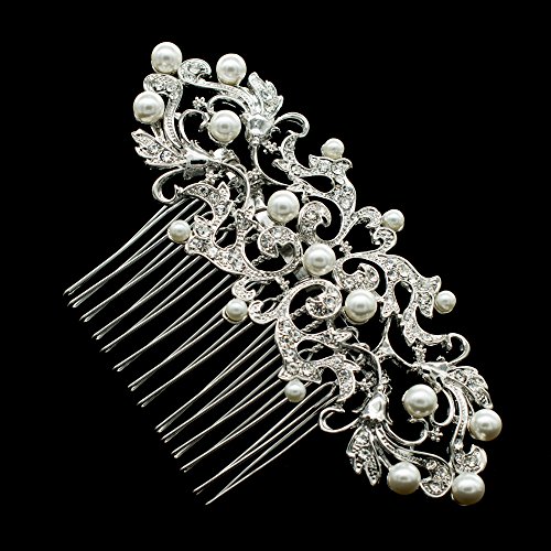 SEP Rhinestone Crystal Wedding Bride Hair Comb Hairpins Jewelry Accessories 2221R
