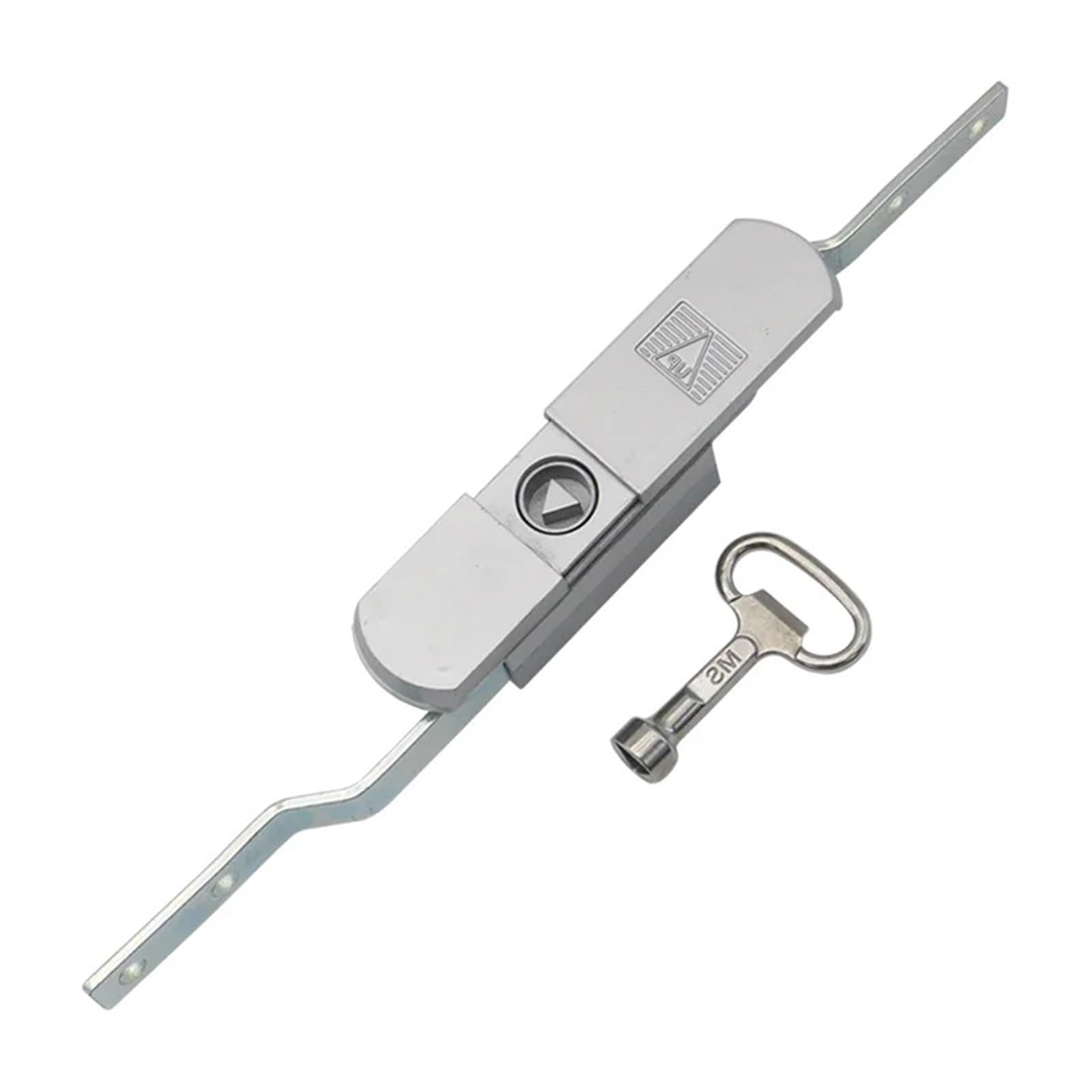 Serratura con tirante in lega di zinco Armadio elettrico Attrezzatura industriale Serrature for porte della scatola di distribuzione dell'armadio superiore e inferiore 1 pezzo(S lock core)