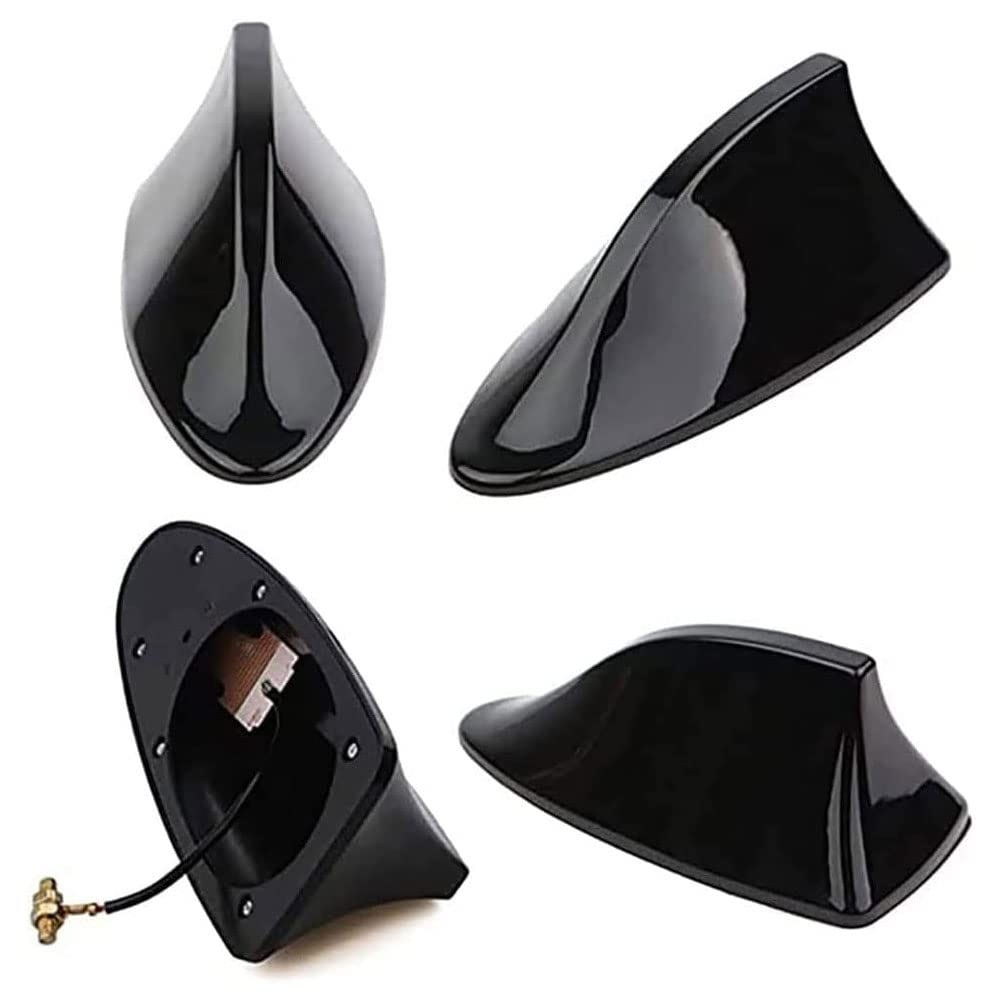 Auto Haaienvin Antenne voor Opel Meriva A Meriva B 2003-2017, Haaienvinvorm FM AM-Radiosignaalontvangstantenne Universele Waterdichte Zelfklevende,C/Carbon Fiber