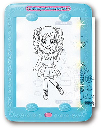 Mesa de luz para diseño de moda Agatsuma Girls Designer japonesa