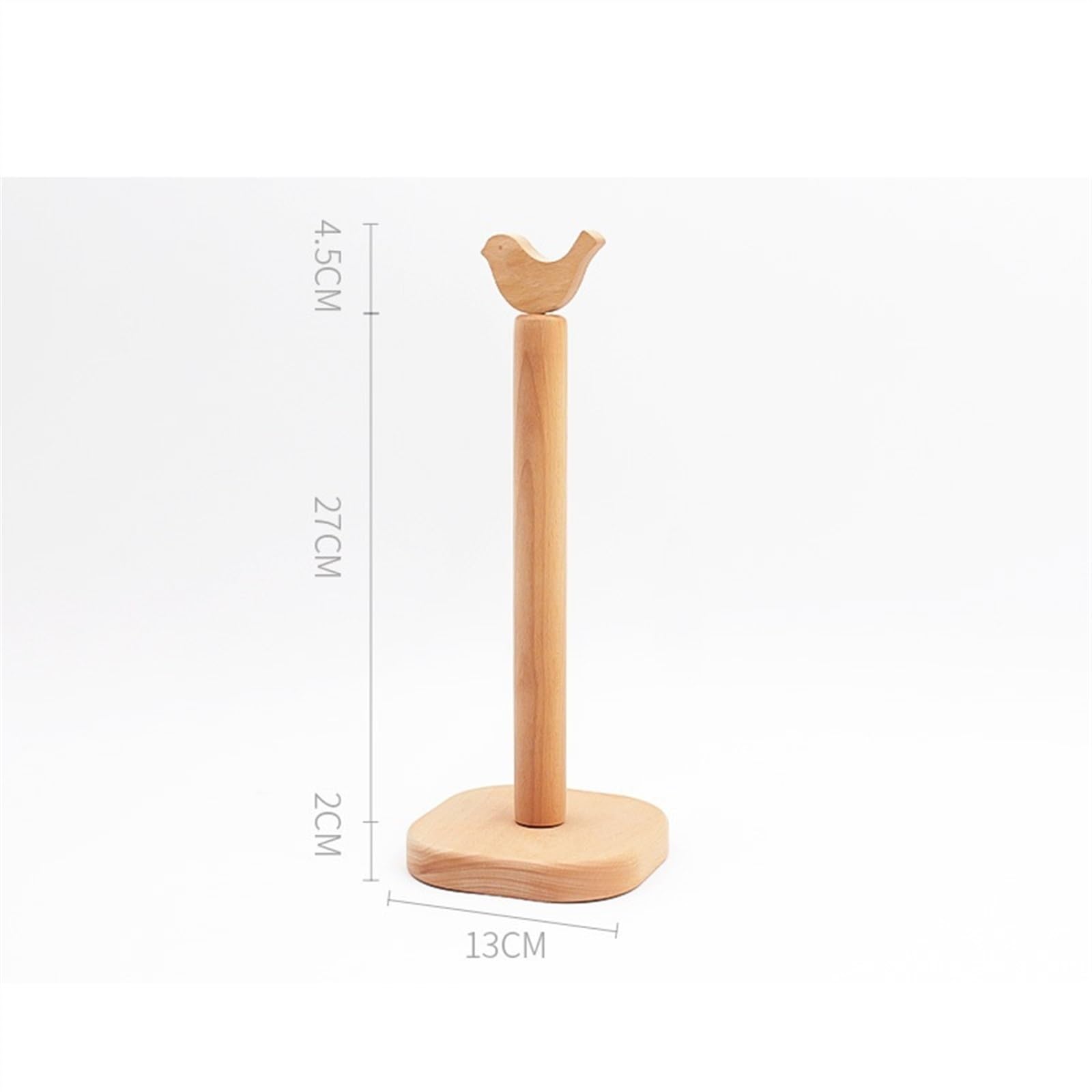 Portarotolo da Cucina Portasciugamani di Carta in Legno, portaoggetti for Carta da Cucina, portaoggetti for Pellicola Trasparente for Cartoni Animati Portarotoli Cucina(Birds)