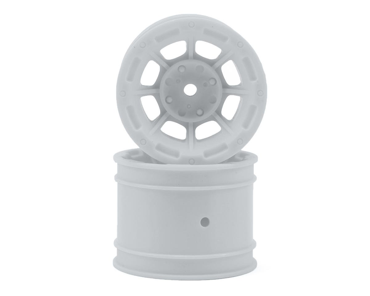 JConcepts 3359W Hazard 1.7 inch RC10 Rear Wheel White (2)