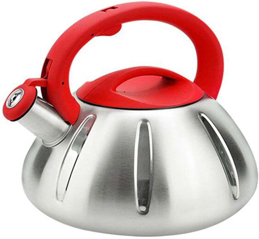 bollitore rosso per stufa a gas