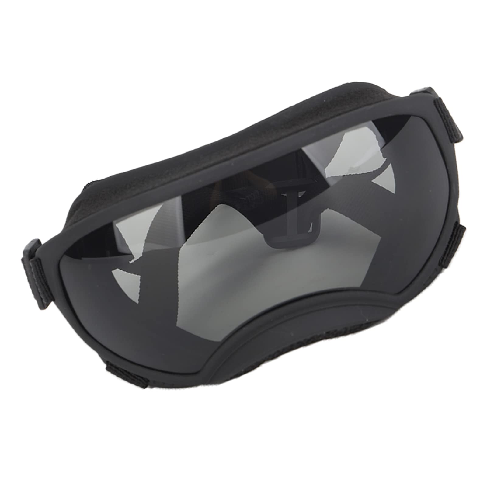 Occhiali da sole per cani di taglia grande, occhiali protettivi per gli occhi dei cani, aspetto elegante, occhiali per cani con montatura elastica in PVC, occhiali da sole per cani di taglia grande