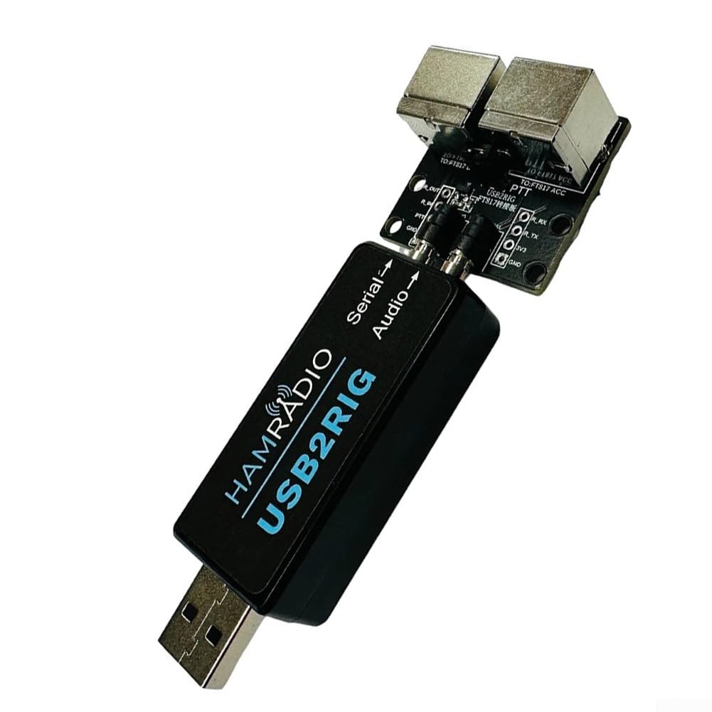 Interfaccia in modalità digitale per Yaesu FT-817 FT-818 con codec audio integrato, scheda audio USB per flDigi WSJT-X, controllo TTL/232 PTTT, riduzione del rumore per prosciutto