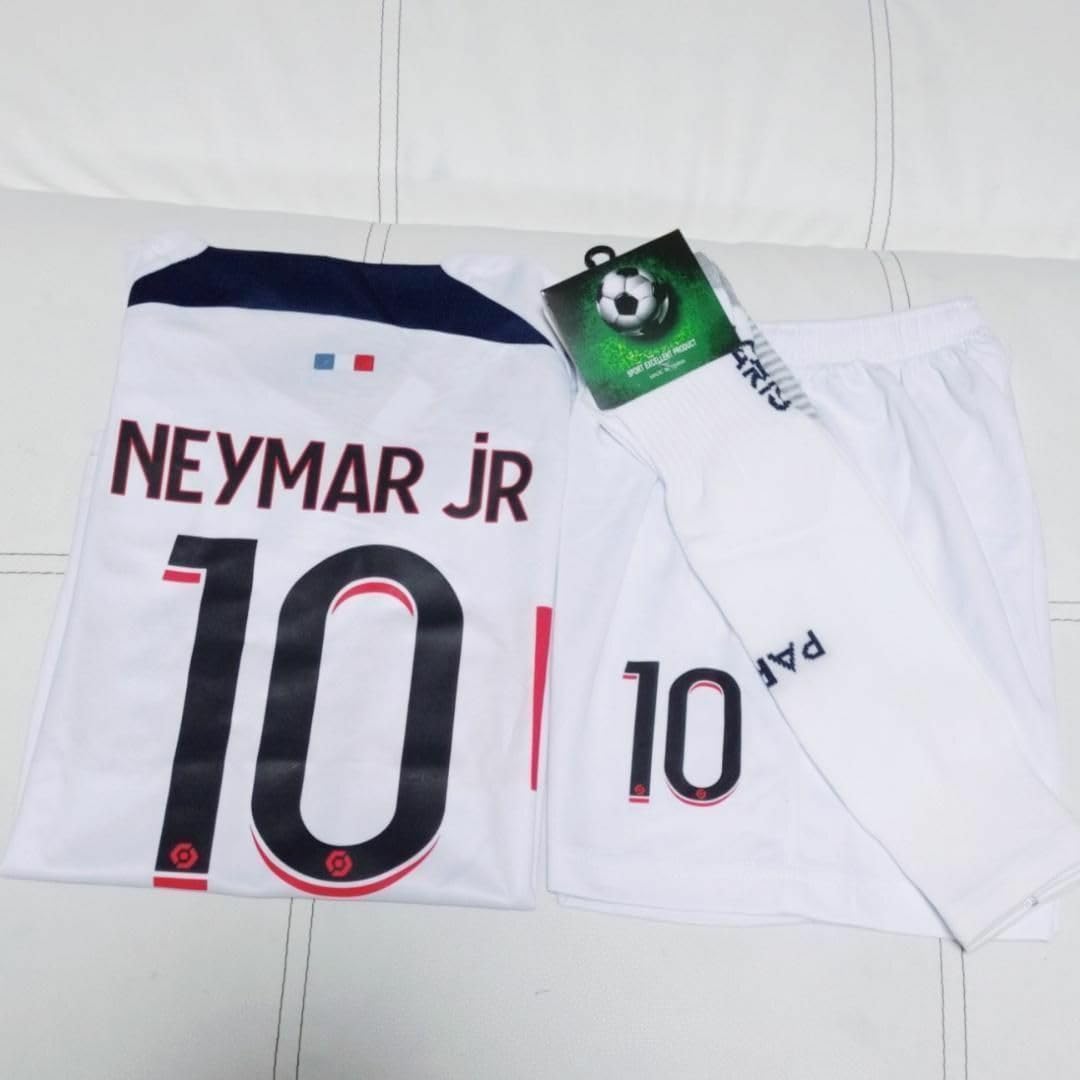 Amazon.co.jp: 新ユニPSG ネイマール 150 白トロフィ子供