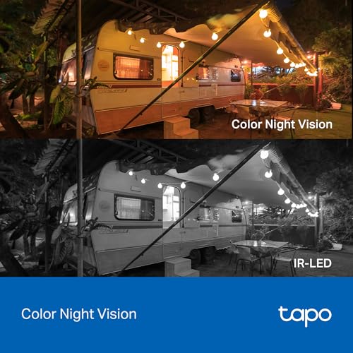 Tapo C411 Telecamera WiFi Esterno/Interno Senza Fili, 2K 3MP, Batteria durata fino a 180 Giorni dopo una Singola Carica, Visione Notturna a Colori, Allarme Con Rilevamento del Movimento, IP65 - Immagine 3