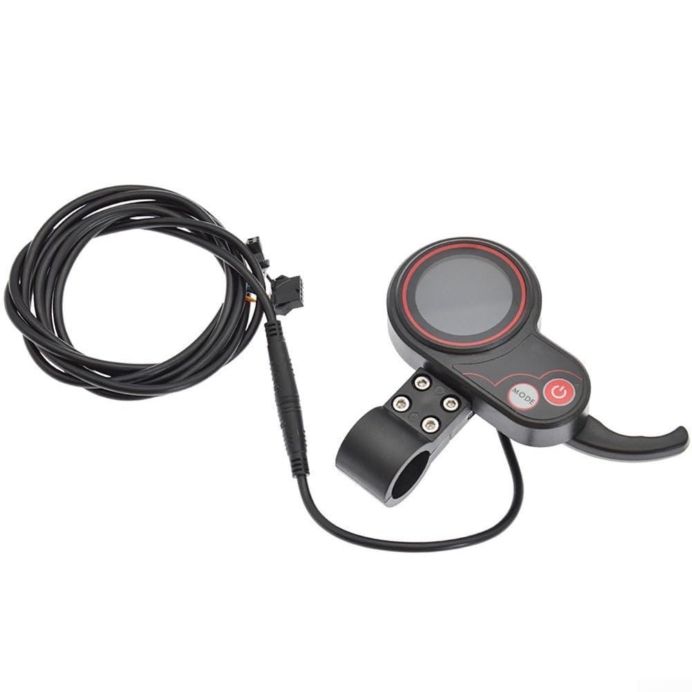 Acelerador de pulgar eléctrico de 24 V-48 V con velocímetro