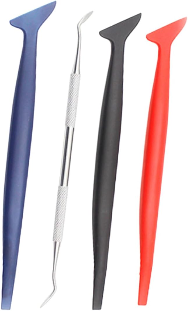 4PCS Car Film Tool Set Gap Scraper and Vinyl Wrap Applicator Auto Window Tinting and Vehicle Film Installation Accessories