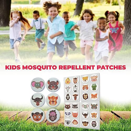 Image of Mosquito Repellent Patches Natural Mosquito Repellent Patch 72 Hours Protection for Kids & Adult (288)