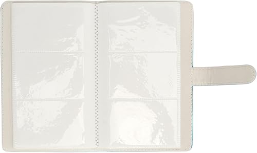Álbum de fotos pequeño de 96 bolsillos, mini álbum de fotos de 4 x 6 pulgadas, cubierta de cuero vegano premium, álbum de fotos para cámara Fujifilm