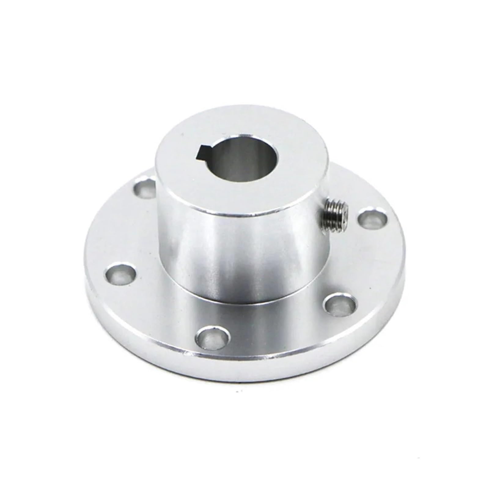 Flanschkupplung, hochfeste Aluminiumlegierung, Omni-Rad-Durchmesser 5, 6, 8, 10 mm, 12, 14, 15, 16, 18 mm, Keilnut-Kupplung (Size : 14mm keyway)