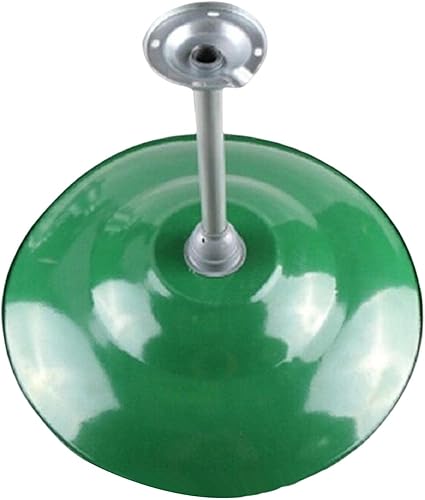 Miniatura 6 de 2 cubiertas de lámpara de techo esmaltadas, color verde, bricolaje, industrial, accesorio de iluminación de granero, accesorio retro y simple,