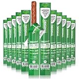 Mission Meats Beef Sticks – 100% Grass Fed Beef, Zero Sugar, Healthy Snacks, Individually Wrapped, Gluten Free, Non-GMO, Original 1oz (Pack of 12)