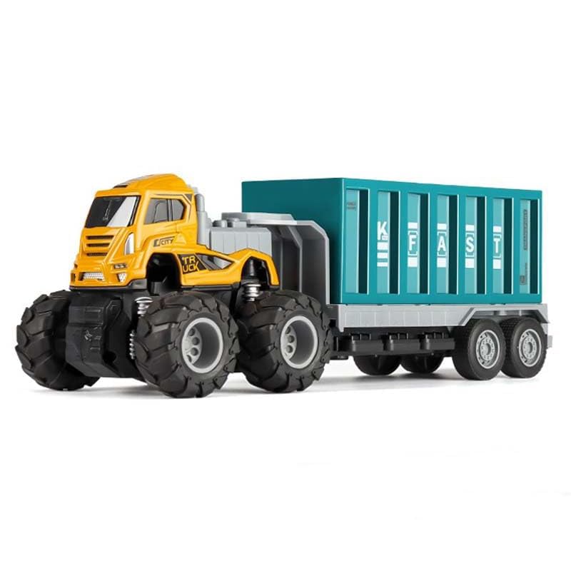 PINQUE Kids Diecast Alloy Logistic Transportation Big with Friction Powered Miniature Truck Toy for Boys and Girls (Multi) (B0DFTRMZFC) Amazon Price History, Amazon Price Tracker