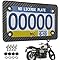 Amazon.com: ZXFOOG Motorcycle License Plate Frame Carbon Fiber ...