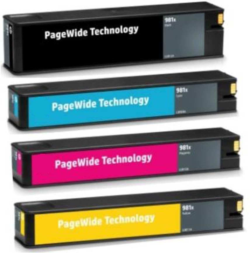 981A Ink Cartridge Compatible for 981A Ink Cartridge for Use in HP PageWide Enterprise Color 556dn, 586z, 586f, 586dn, 556xh Printers