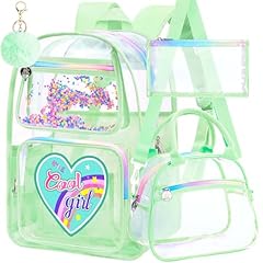 Clear Girls Green 3pcs Set