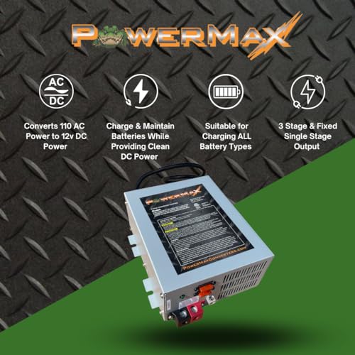 Powermax PM3-50-24 24 Volt 50 AMP Converter Charger with 3 Stage Automatic Smart Battery Charger2