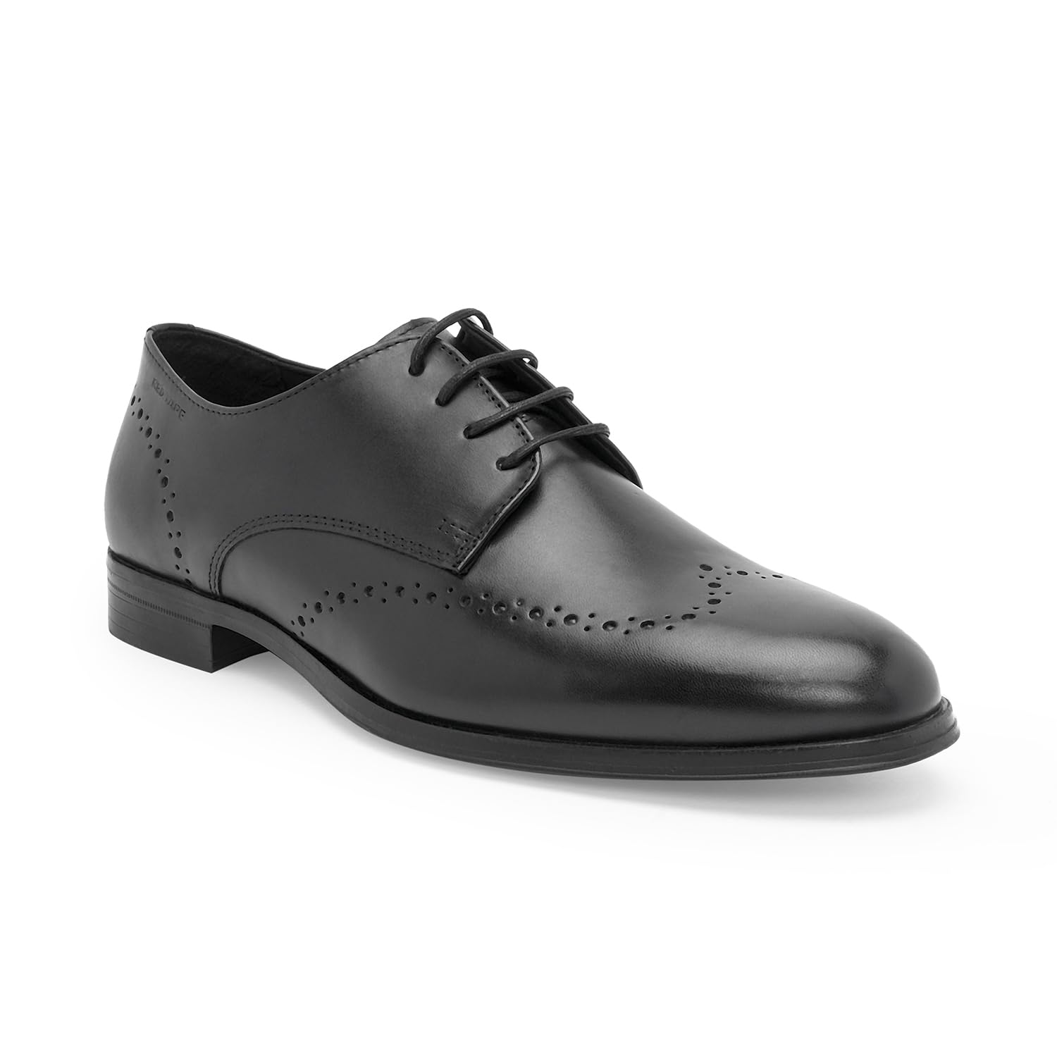 Formal Shoes for Men | Soft Cushioned Insole, Slip-Resistance, Dynamic Feet Support, Arch Support & Impact Resistant Comfort | Black | 7 UK-image-37