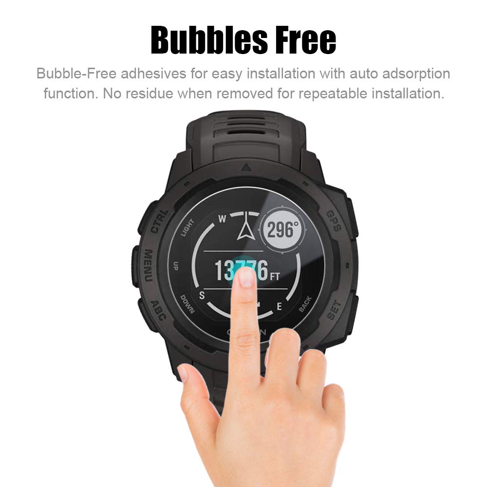 Amazon.co.jp: Miimall 3枚入り Garmin Instinct ガラスフィルム