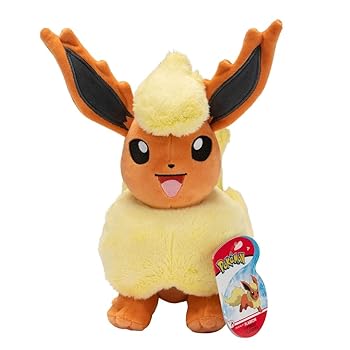 Pokemon Flareon Plush 8-Inch