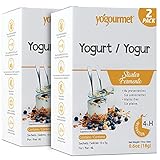 Yo Gourmet Freeze Dried Yogurt Starter - 1 Box Containing 6 Each 5 Gram Packets - PACK OF 2