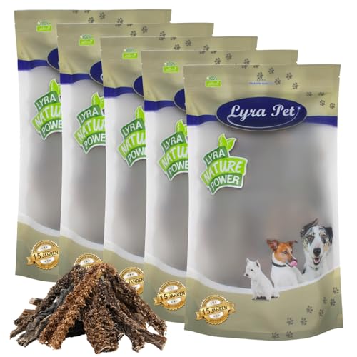 Lyra Pet® 5 kg Lammpansen 5000 g Kausnack Hundefutter Pansen Kauartikel